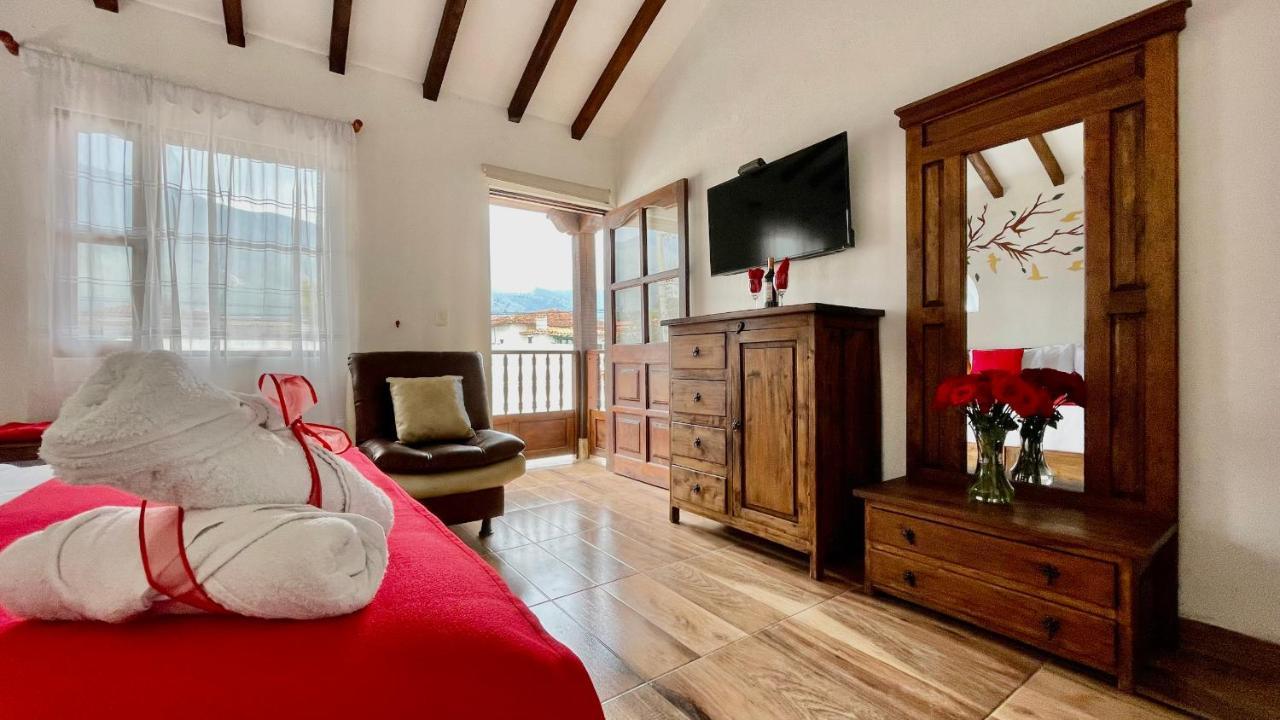 Hotel Boutique & Spa - Vdl Colonial 비야 데 레이바 외부 사진