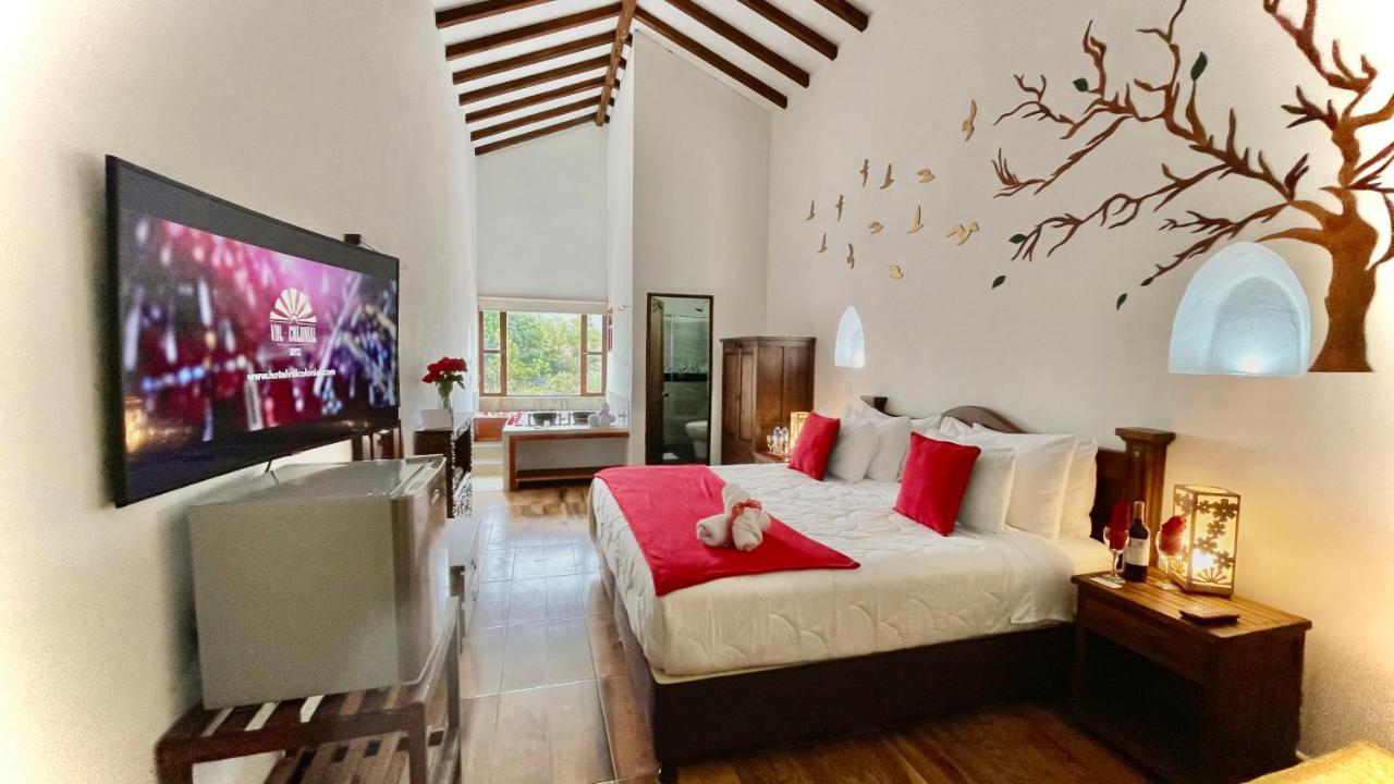 Hotel Boutique & Spa - Vdl Colonial 비야 데 레이바 외부 사진