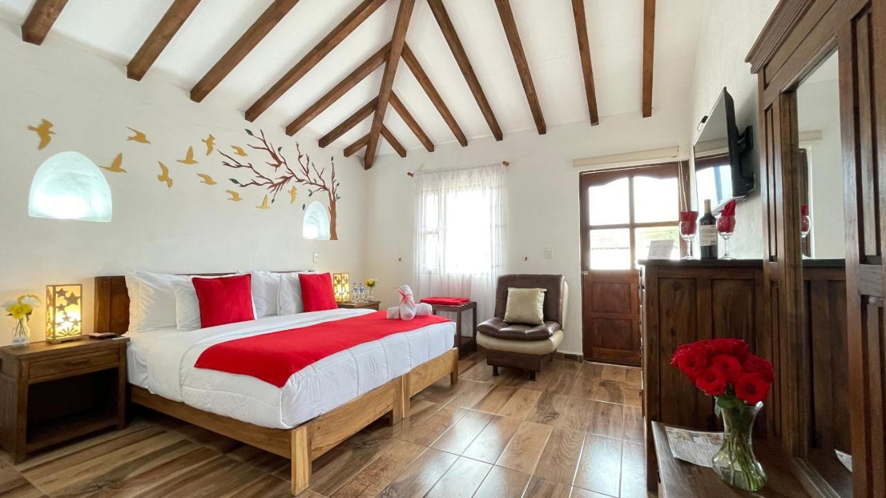 Hotel Boutique & Spa - Vdl Colonial 비야 데 레이바 외부 사진