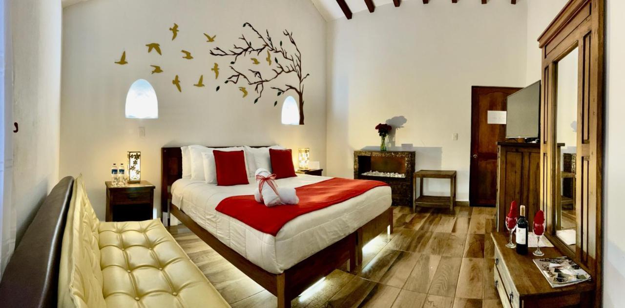 Hotel Boutique & Spa - Vdl Colonial 비야 데 레이바 외부 사진