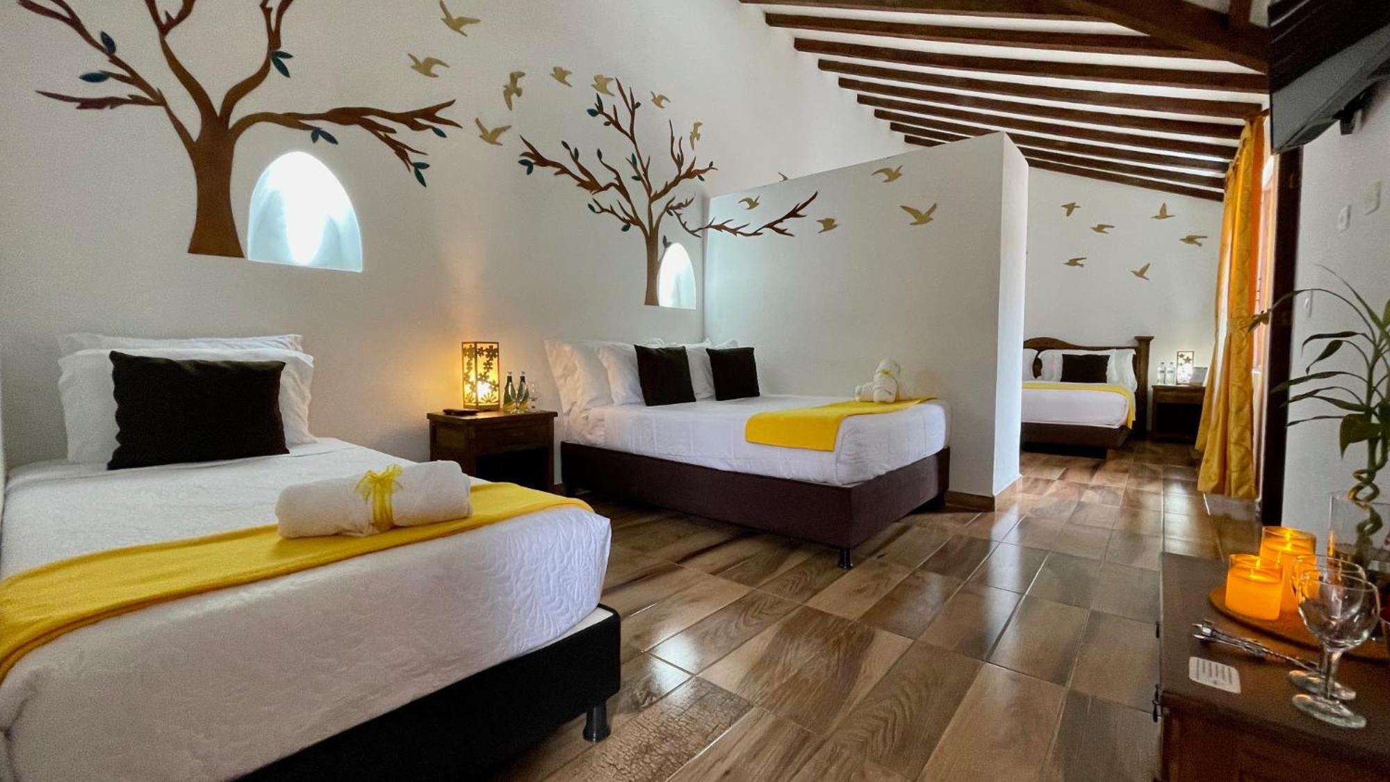 Hotel Boutique & Spa - Vdl Colonial 비야 데 레이바 외부 사진